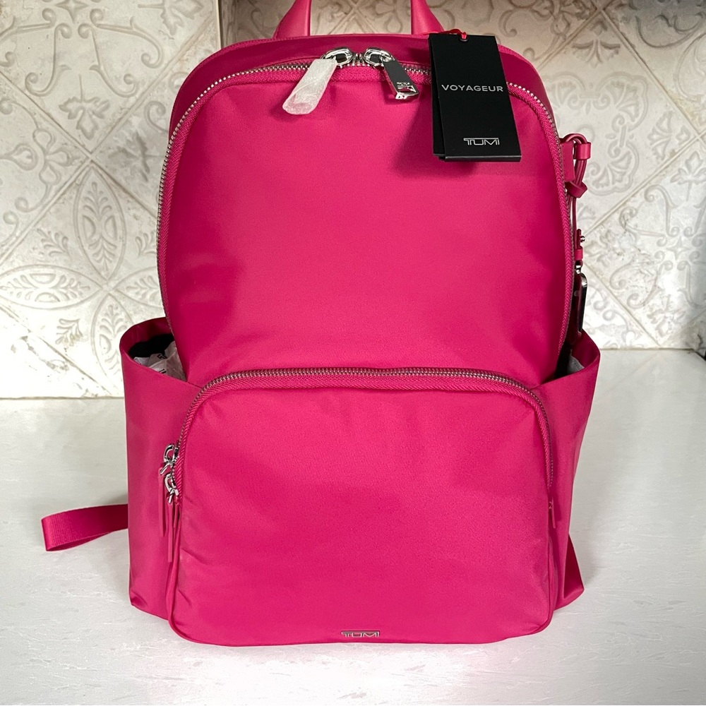 Tumi NEW Voyageur ‘Rosie’ Nylon Backpack with Laptop Compartment